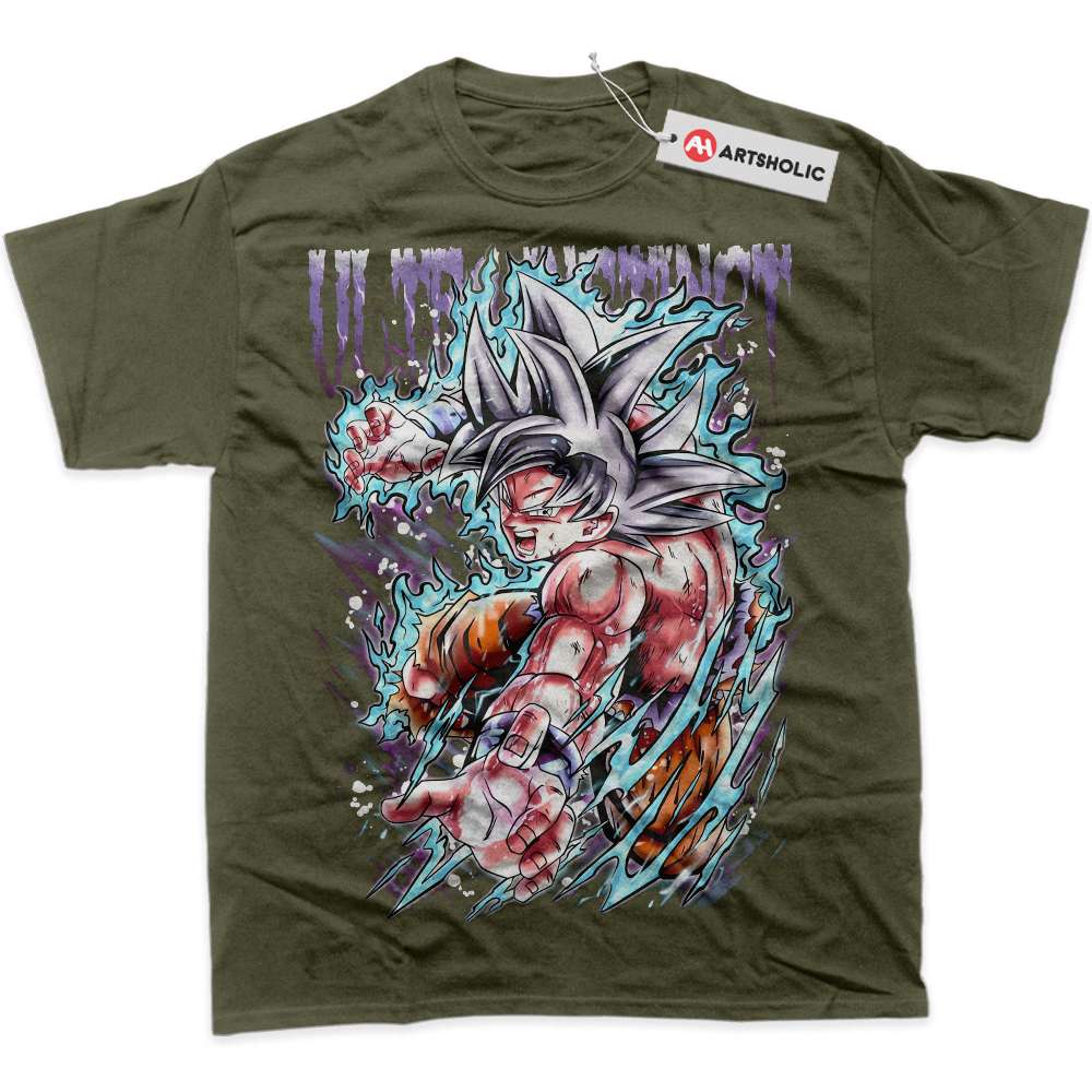 Alternative view of Ultra Instinct Son Goku Shirt, Dragon Ball Shirt, Anime Shirt, Graphic Tee