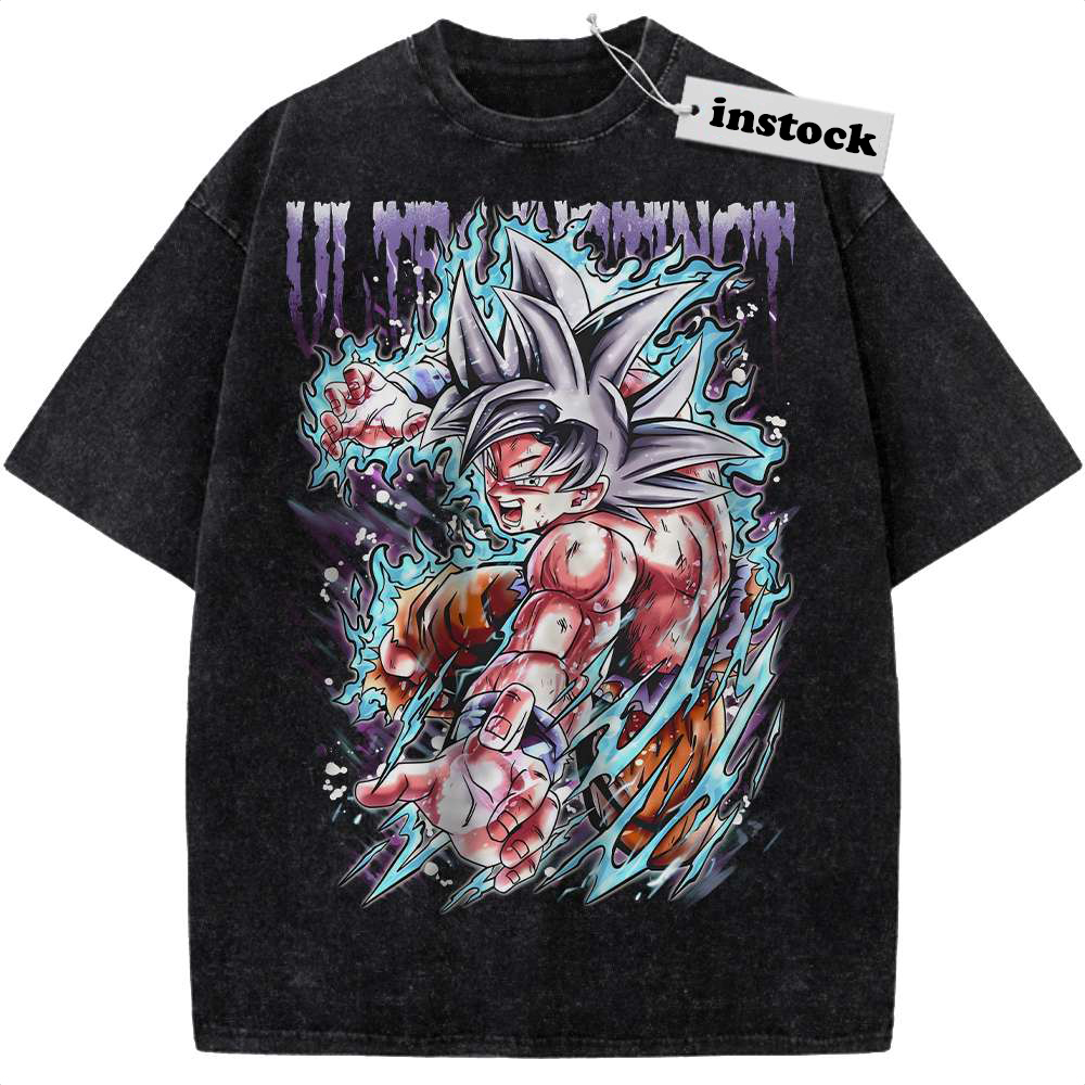 Ultra Instinct Son Goku Shirt, Dragon Ball Shirt, Anime Shirt, Vintage Tee