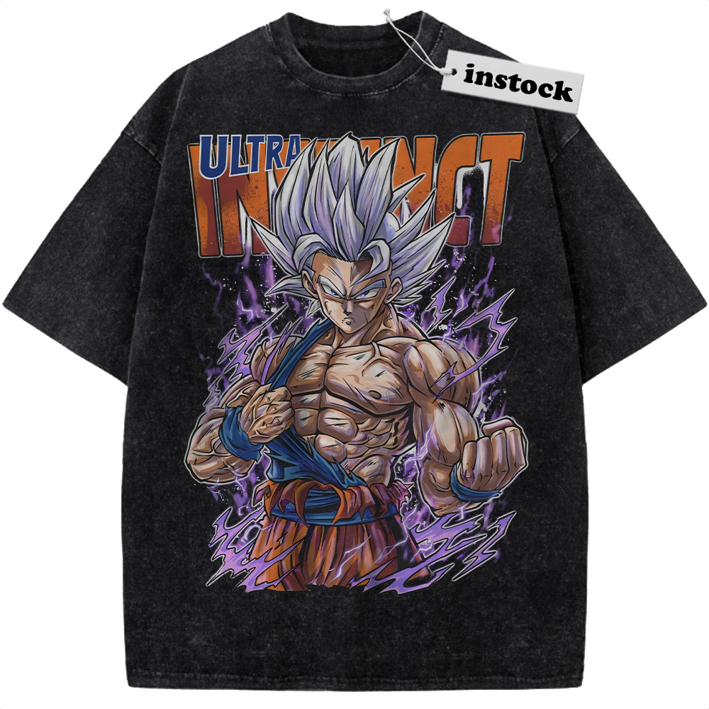 Ultra Instinct Son Goku Shirt, Dragon Ball Shirt, DBZ Shirt, Anime Shirt, Vintage Tee