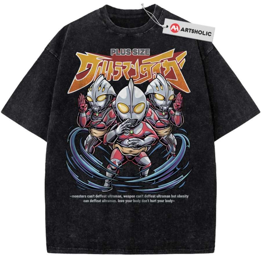 Alternative view of Ultraman Shirt, Anime Shirt, Vintage Tee