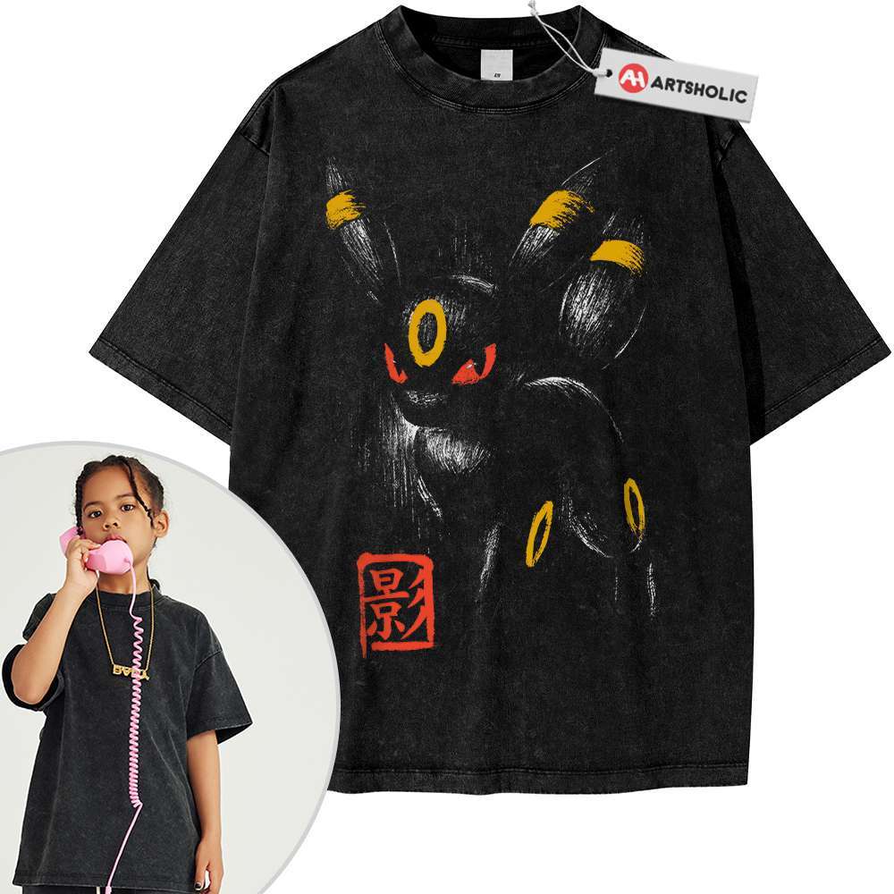 Umbreon Shirt For Kids, Pokemon Shirt For Kids, Anime Shirt For Kids, Vintage Tee For Kids