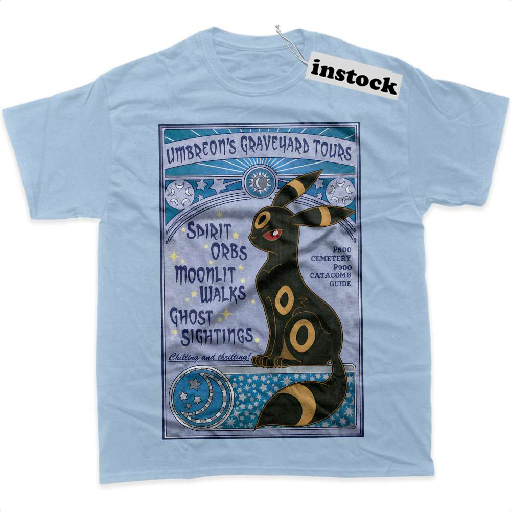 Umbreon Shirt, Pokemon Shirt, Anime Shirt, graphic Tee
