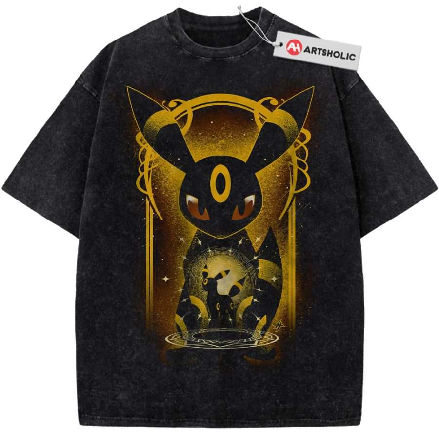 Alternative view of Umbreon Shirt, Pokemon shirt, Anime Shirt, Vintage Tee