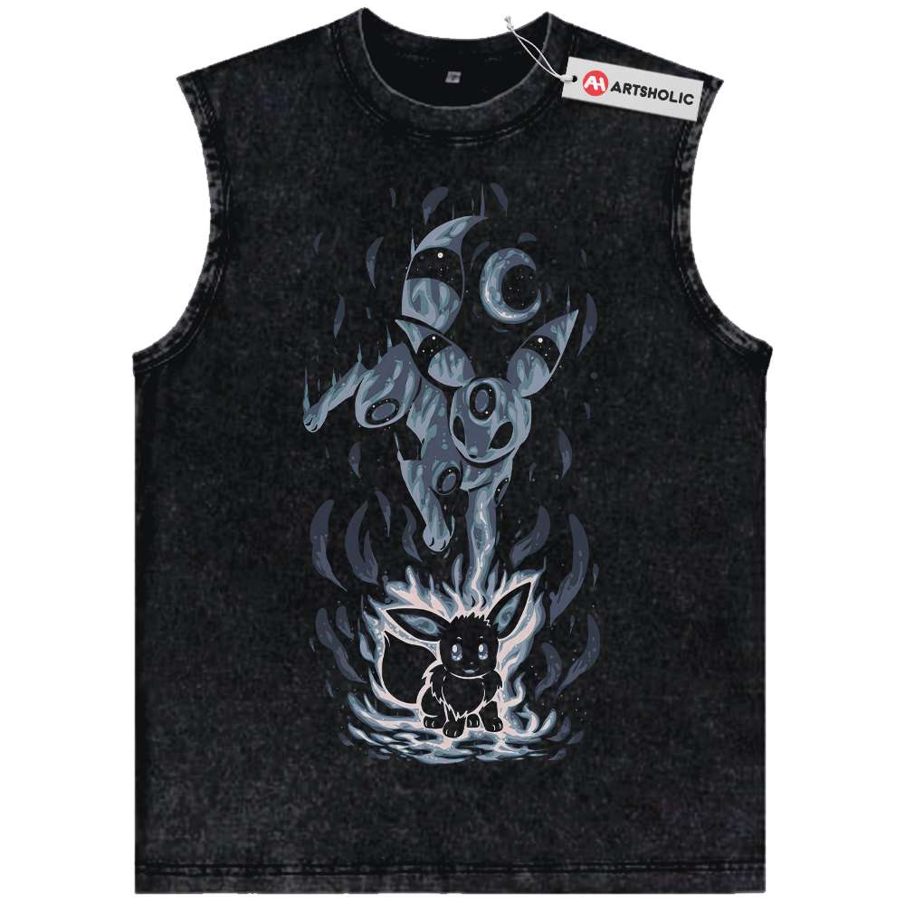 Umbreon Tank Top, Eevee Tank Top, Pokemon Tank Top, Anime Tank Top, Vintage Tank Top