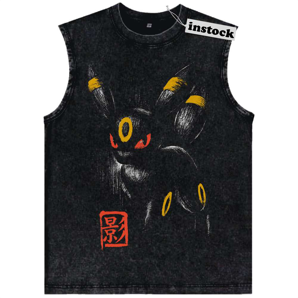 Umbreon Tank Top, Pokemon Tank Top, Anime Tank Top, Vintage Tank Top