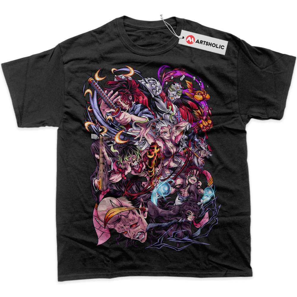 Alternative view of Upper Moons - Demon Slayer Shirt, Anime Shirt, Graphic Tee