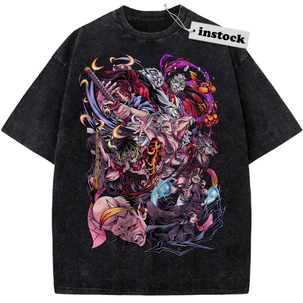 Upper Moons - Demon Slayer Shirt, Anime Shirt, Vintage Tee