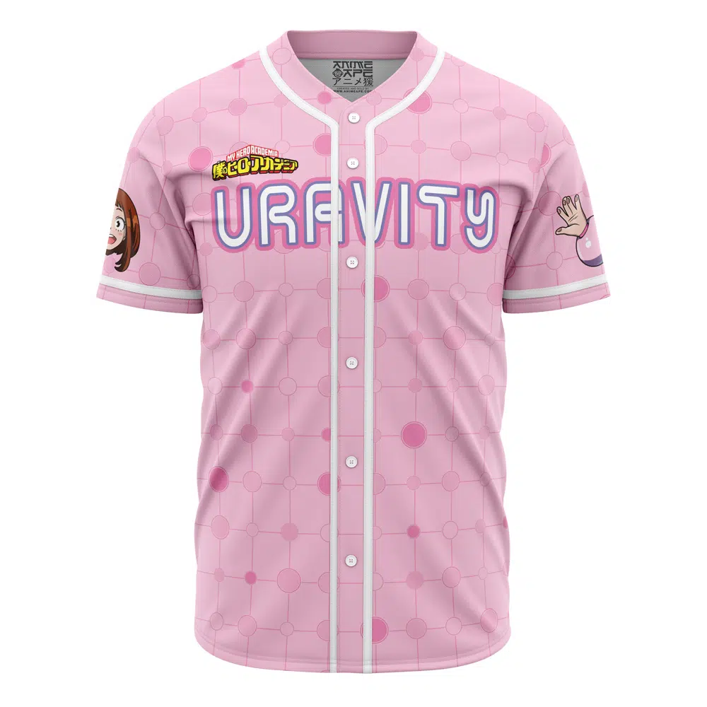 Uraraka Ochako My Hero Academia Baseball Jersey