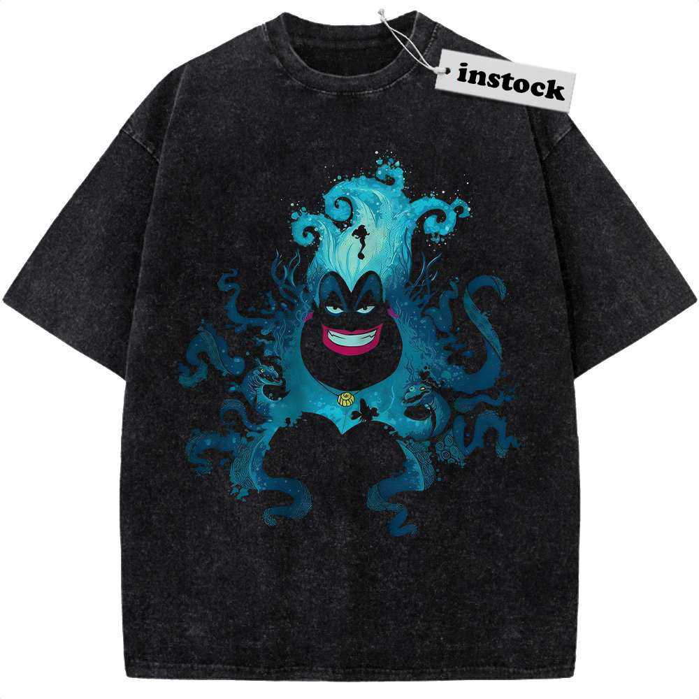 Ursula Shirt, The Little Mermaid Shirt, Animated Shirt, Vintage T-Shirt