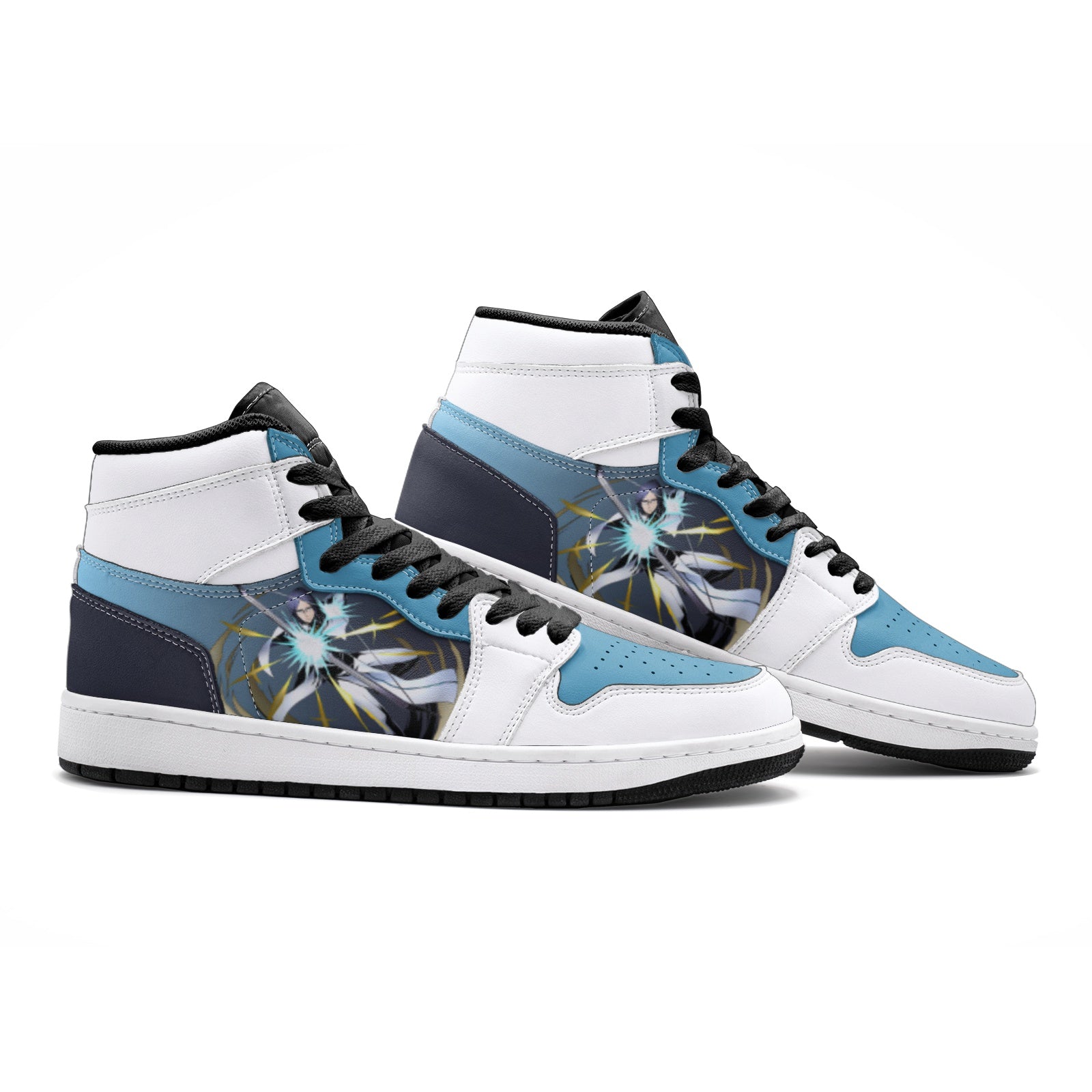 Uryu Ishida Burichi Custom Sneaker Mid 1 Basketball Shoes - Otaku Hall