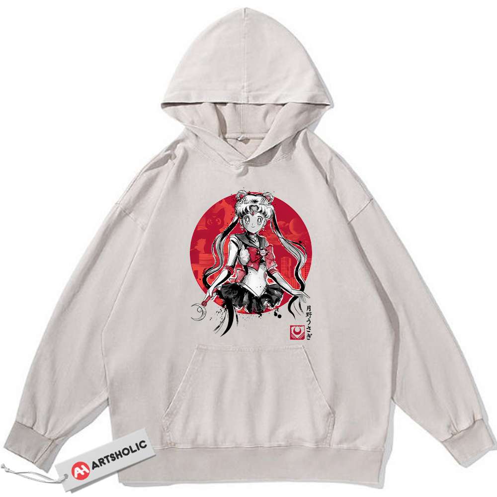 Usagi Tsukino Hoodie, Sailor Moon Hoodie, Anime Hoodie, Vintage Hoodie