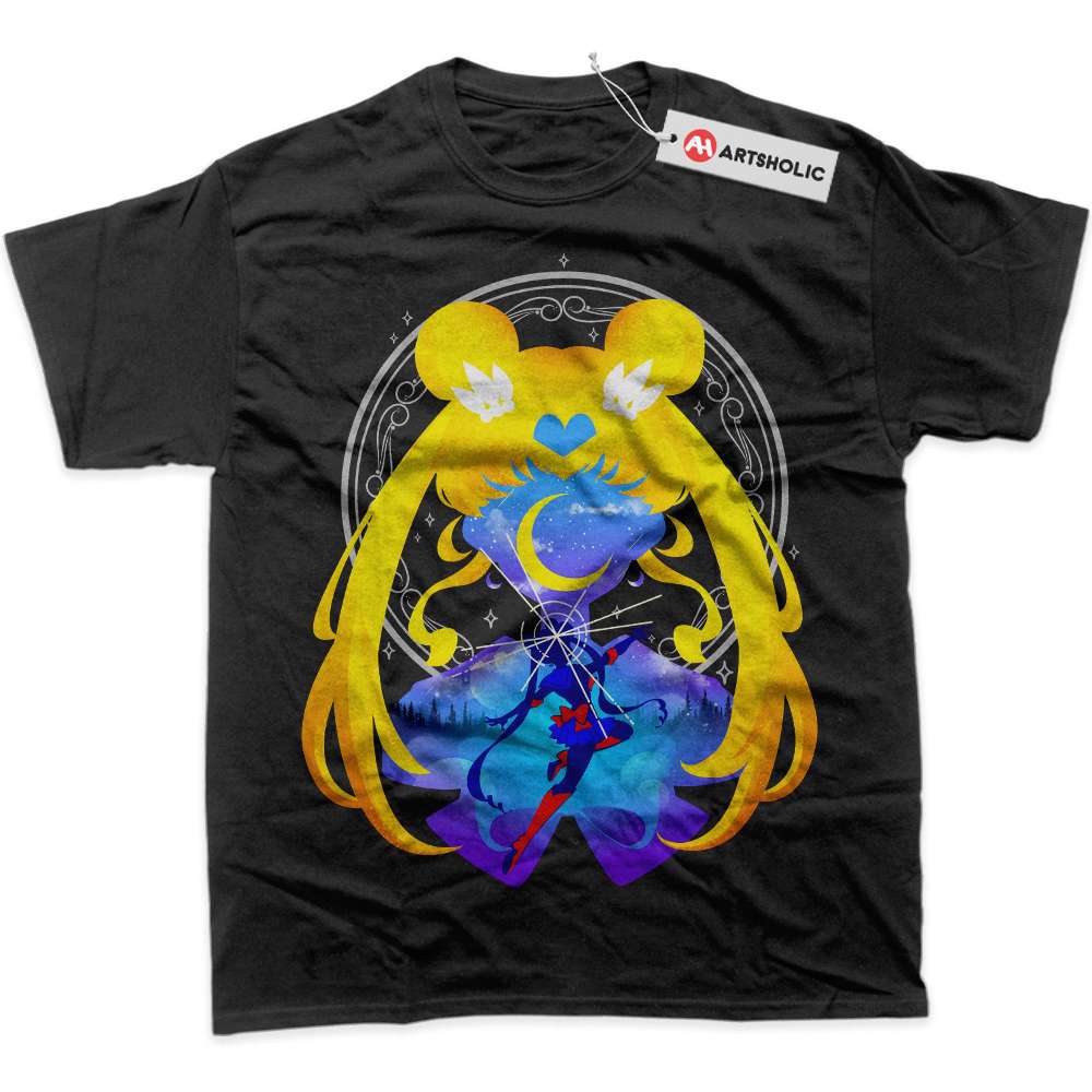 Alternative view of Usagi Tsukino Shirt, Sailor Moon Shirt, Anime Shirt, Graphic T-Shirt