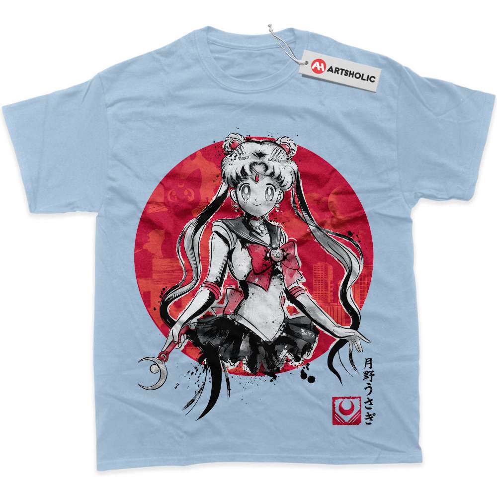 Alternative view of Usagi Tsukino Shirt, Sailor Moon Shirt, Anime Shirt, Graphic T-Shirt