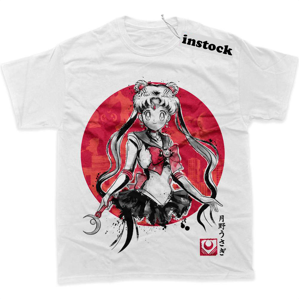 Usagi Tsukino Shirt, Sailor Moon Shirt, Anime Shirt, Graphic T-Shirt