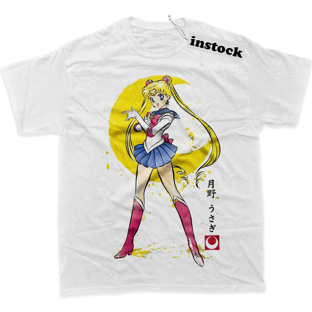 Usagi Tsukino Shirt, Sailor Moon Shirt, Anime Shirt, graphic Tee