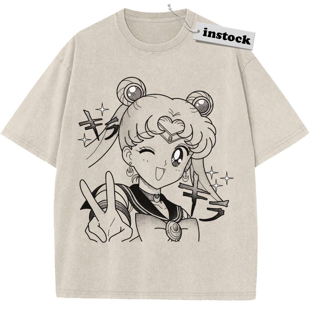 Usagi Tsukino Shirt, Sailor Moon Shirt, Anime Shirt, Vintage T-Shirt