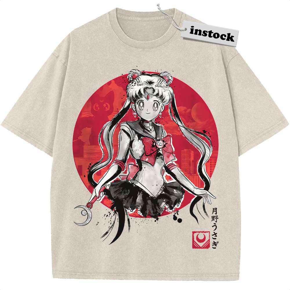 Usagi Tsukino Shirt, Sailor Moon Shirt, Anime Shirt, Vintage T-Shirt