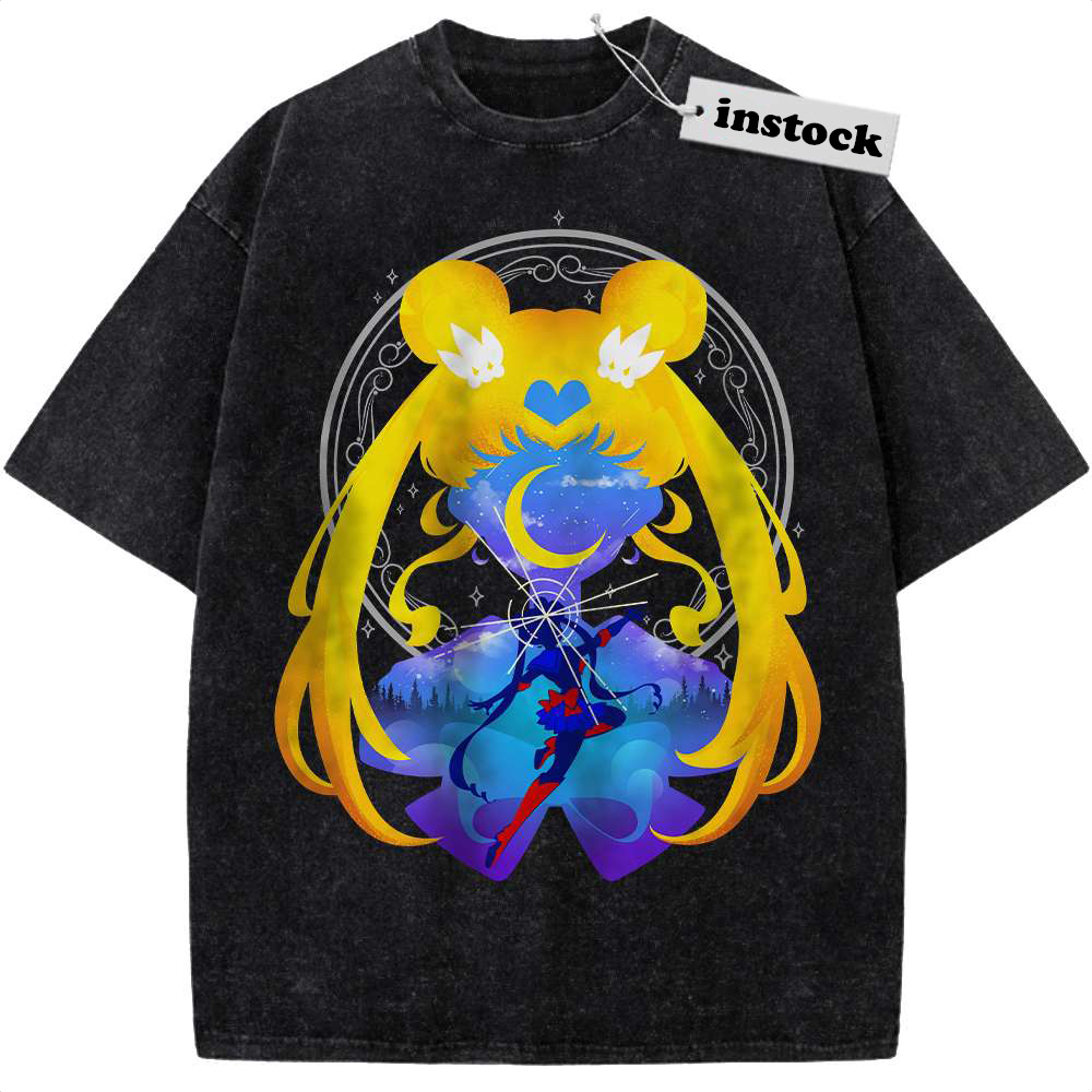 Usagi Tsukino Shirt, Sailor Moon Shirt, Anime Shirt, Vintage T-Shirt