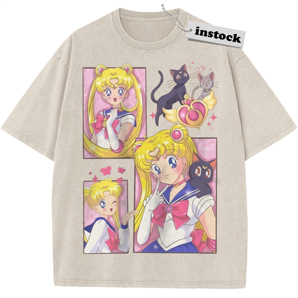 Usagi Tsukino Shirt, Sailor Moon Shirt, Anime Shirt, Vintage Tee
