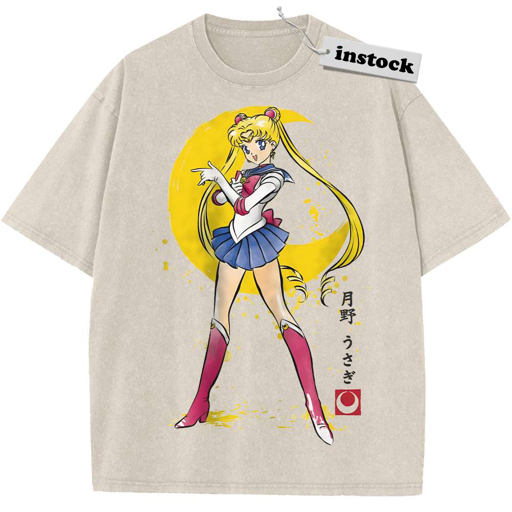 Usagi Tsukino Shirt, Sailor Moon Shirt, Anime Shirt, Vintage Tee