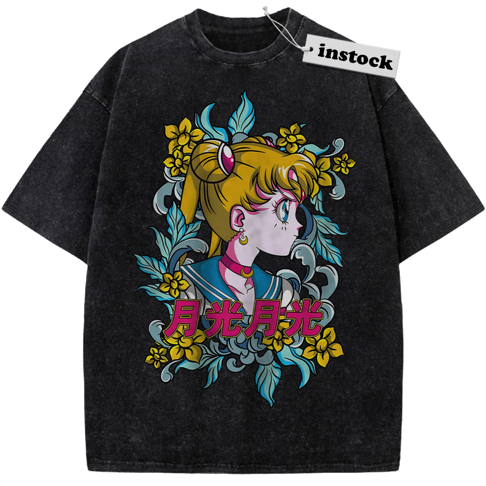 Usagi Tsukino Shirt, Sailor Moon Shirt, Anime Shirt, Vintage Tee