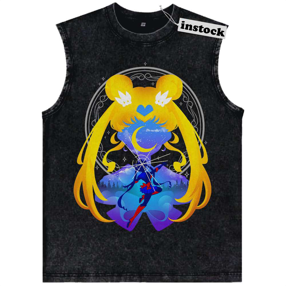 Usagi Tsukino Tank Top, Sailor Moon Tank Top, Anime Tank Top, Vintage Tank Top