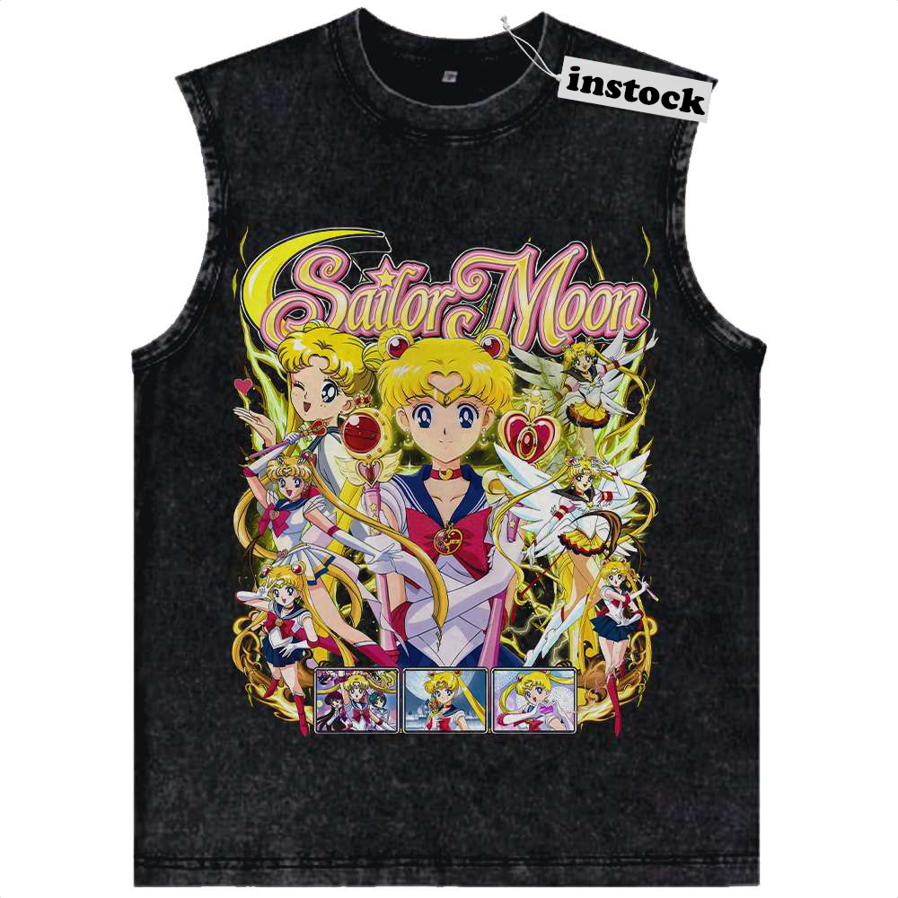 Usagi Tsukino Tank Top, Sailor Moon Tank Top, Anime Tank Top, Vintage Tank Top