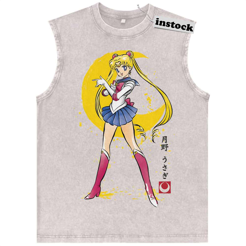 Usagi Tsukino Tank Top, Sailor Moon Tank Top, Anime Tank Top, Vintage Tank Top