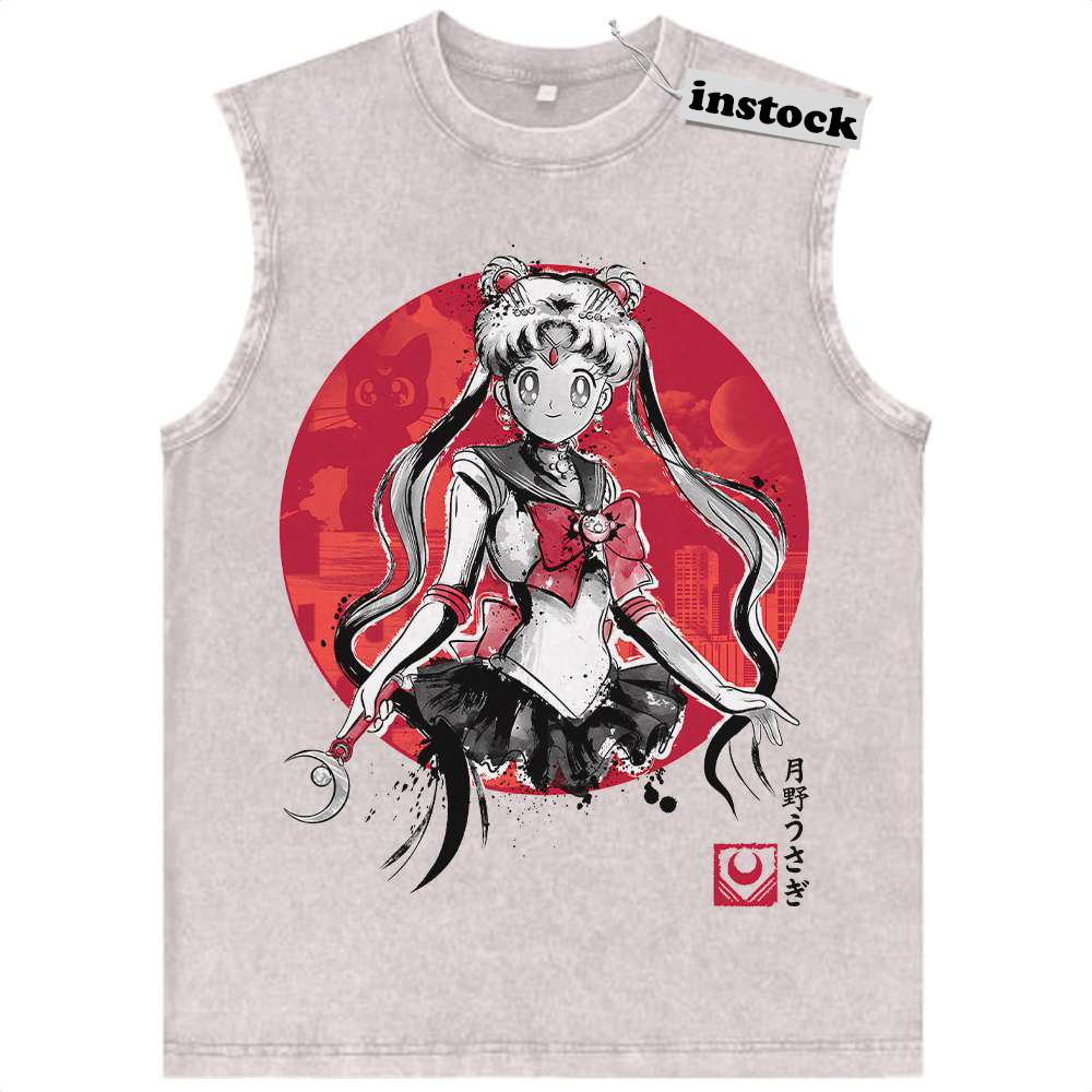 Usagi Tsukino Tank Top, Sailor Moon Tank Top, Anime Tank Top, Vintage Tank Top