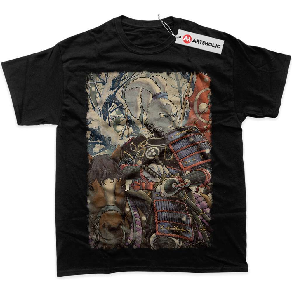 Alternative view of Usagi Yojimbo Shirt, Animated Shirt, Graphic Tee