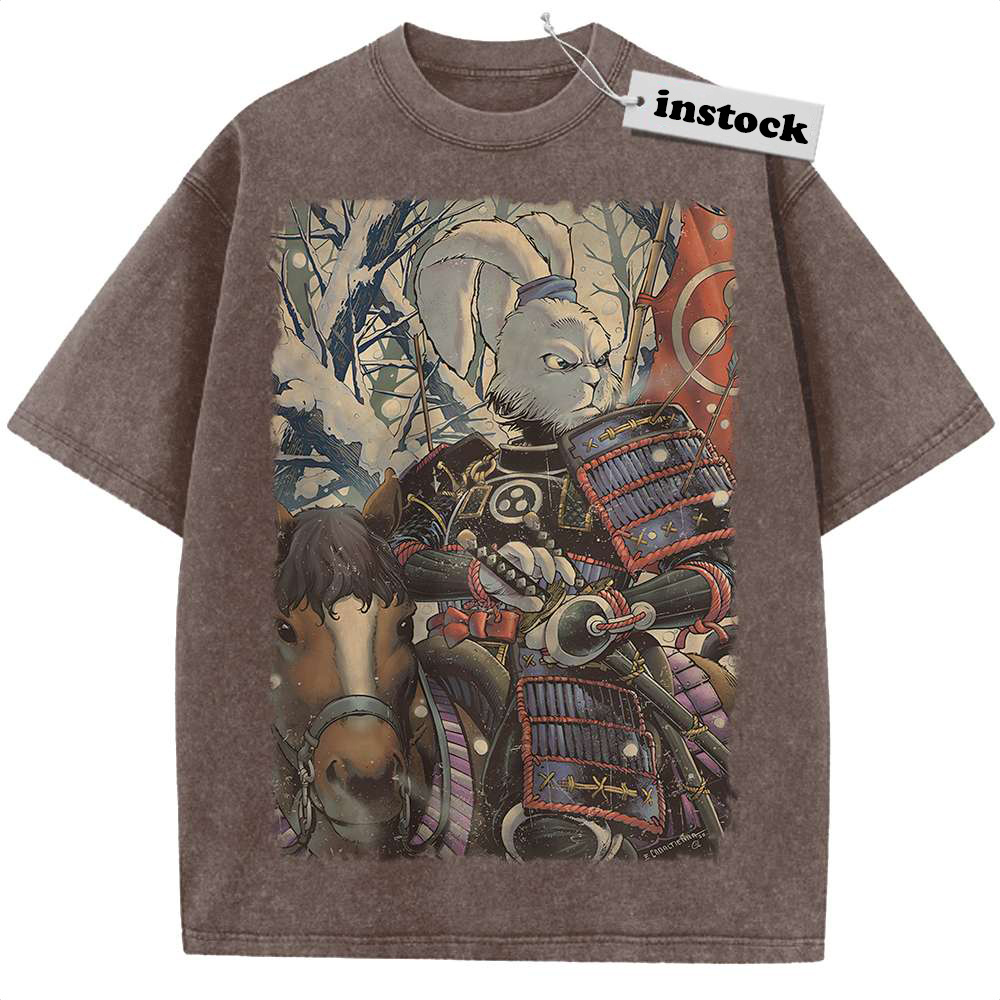 Usagi Yojimbo Shirt, Animated Shirt, Vintage Tee
