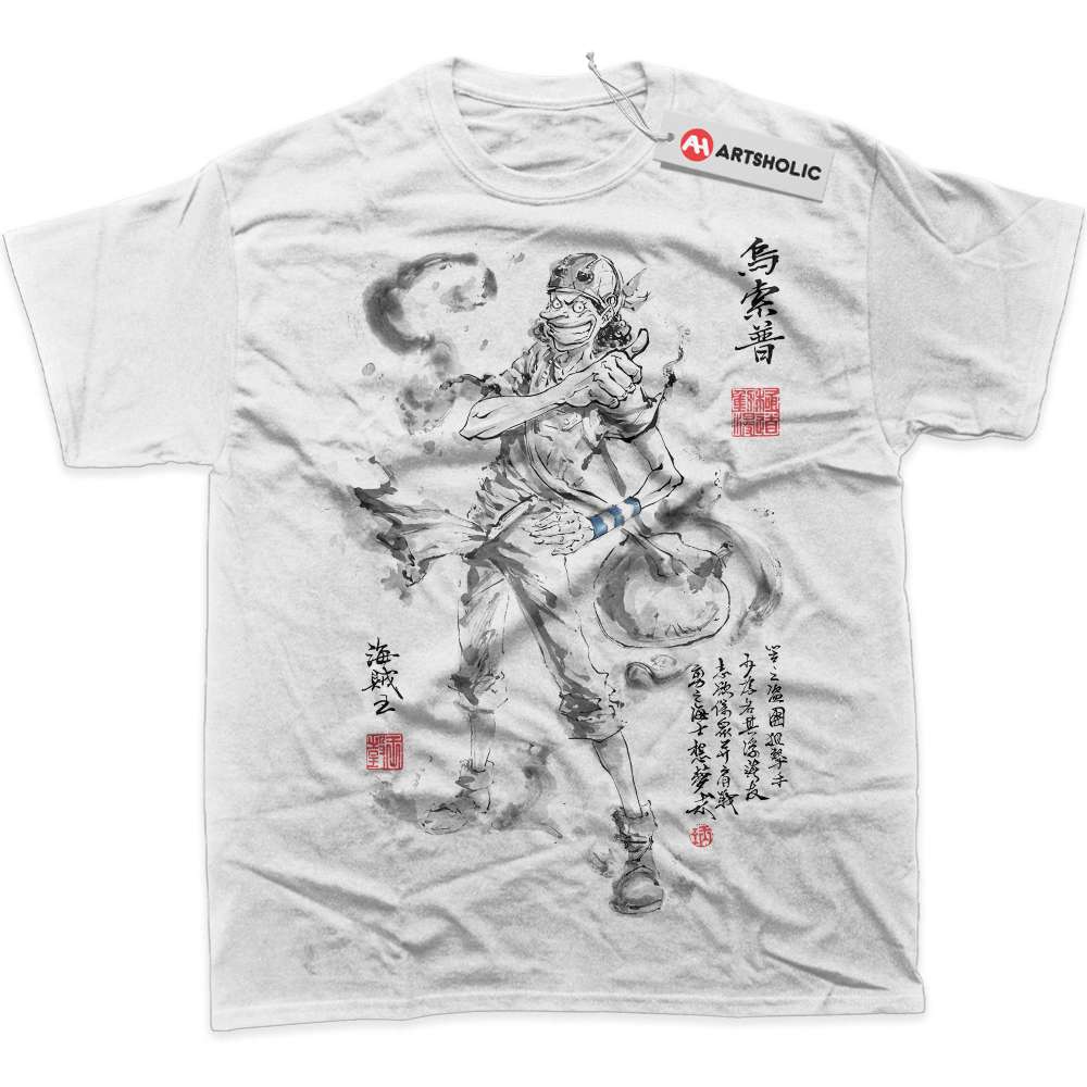Usopp Shirt, One Piece Shirt, Anime Shirt, Graphic Tee