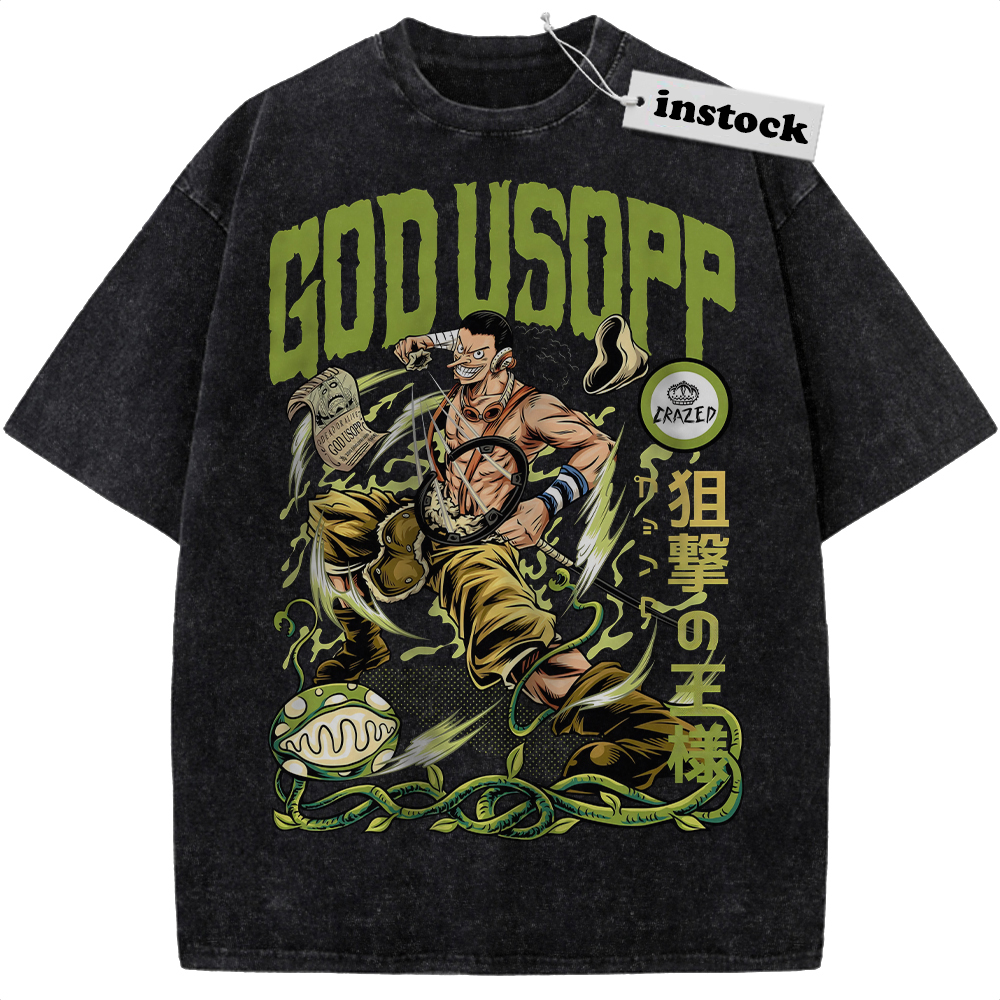 Usopp Shirt, One Piece Shirt, Anime Shirt, Vintage T-Shirt