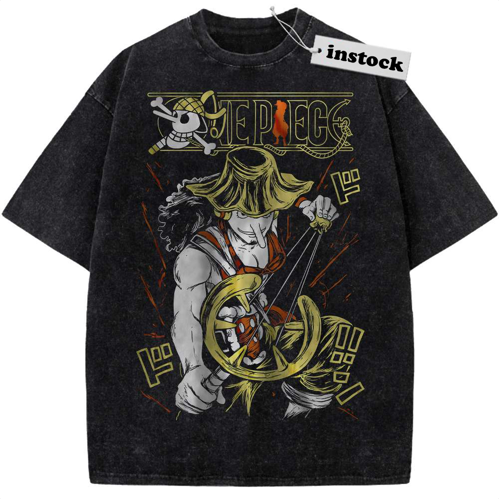 Usopp Shirt, One Piece Shirt, Anime Shirt, Vintage T-Shirt