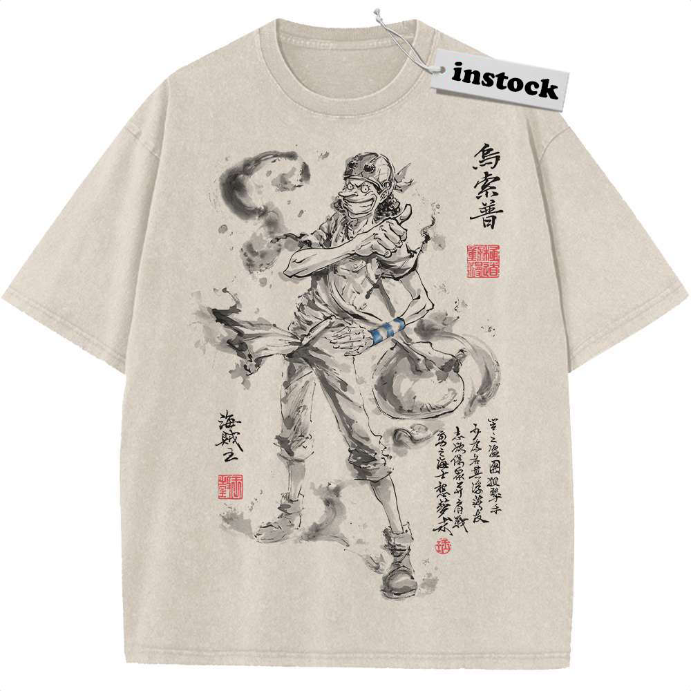 Usopp Shirt, One Piece Shirt, Anime Shirt, Vintage Tee