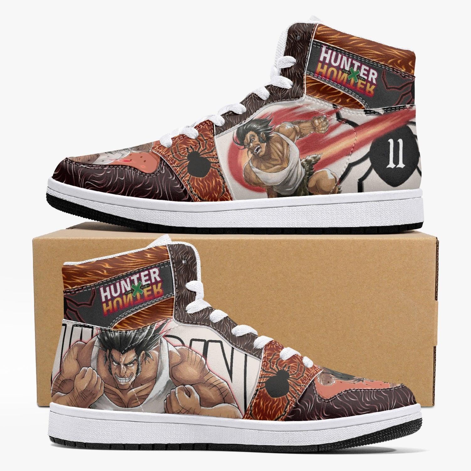 Uvogin Hunter X Hunter Custom Sneaker Mid 1 Basketball Shoes - Otaku Hall