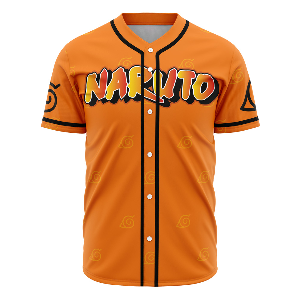 Uzumaki Naruto Custom Baseball Jersey - Otaku Hall