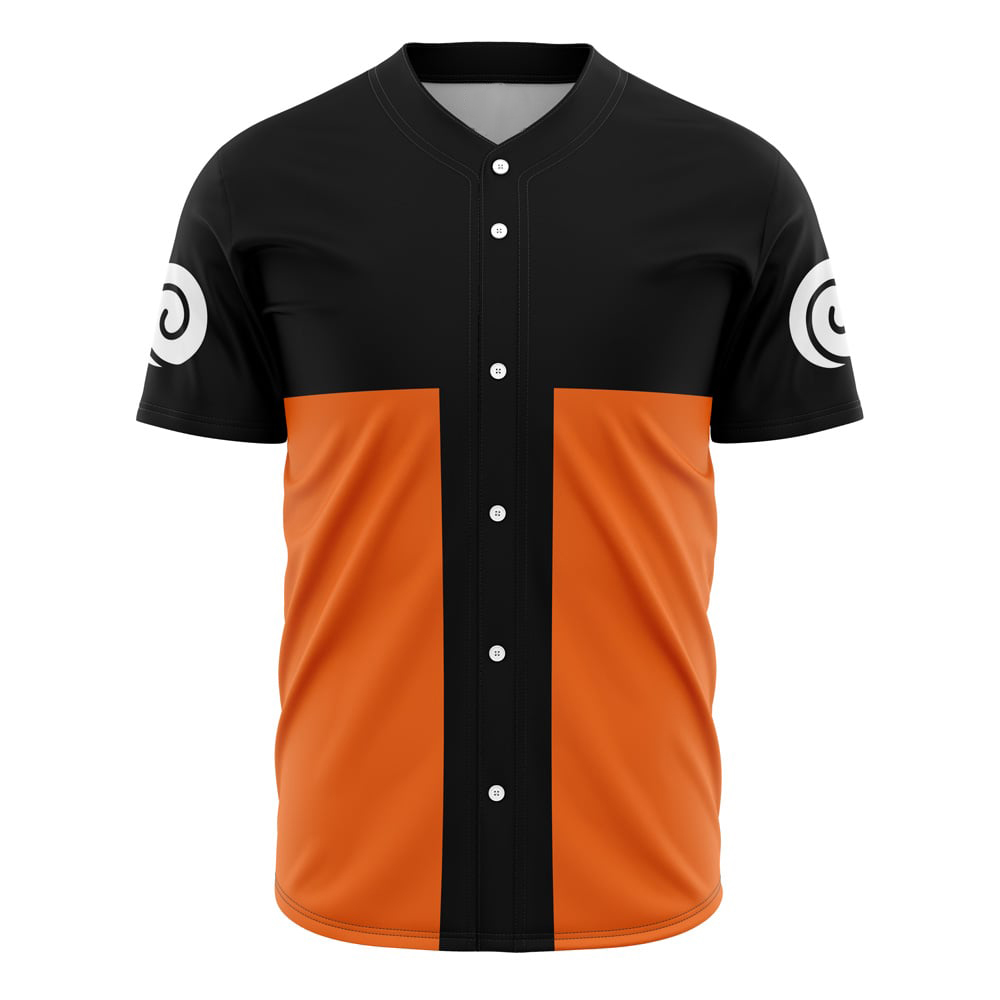 Uzumaki Shipuuden V2 Naruto Custom Baseball Jersey - Otaku Hall