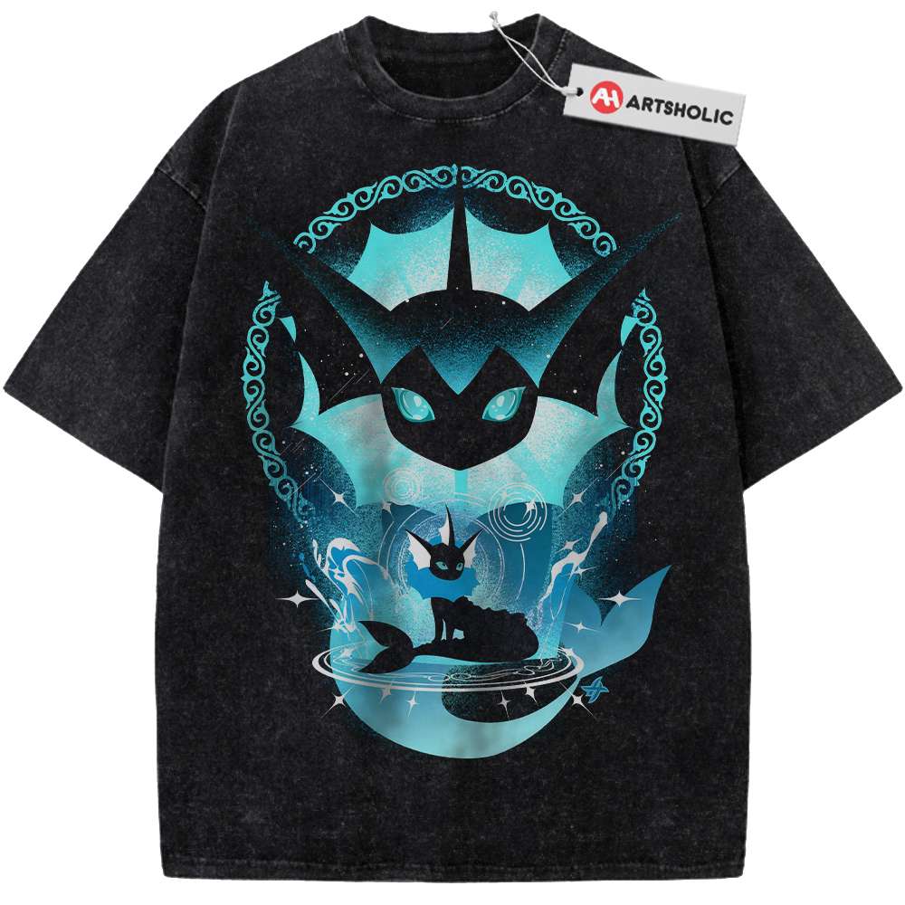 Vaporeon Shirt, Pokemon shirt, Anime Shirt, Vintage T-Shirt