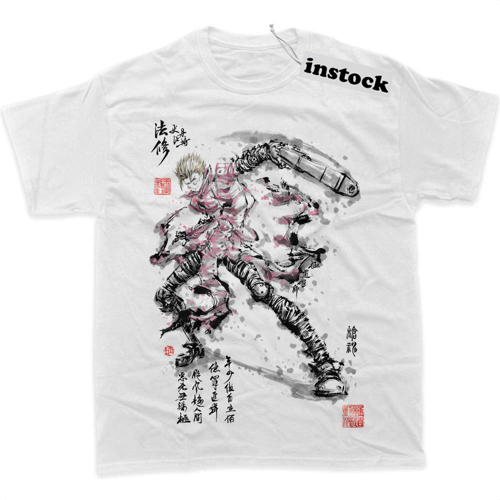 Vash the Stampede Shirt, Trigun Shirt, Anime Shirt, Graphic Tee
