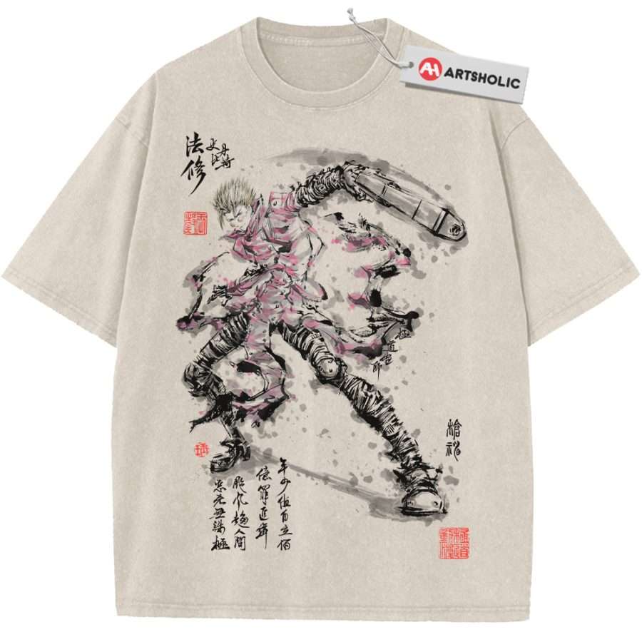 Alternative view of Vash the Stampede Shirt, Trigun Shirt, Anime Shirt, Vintage Tee