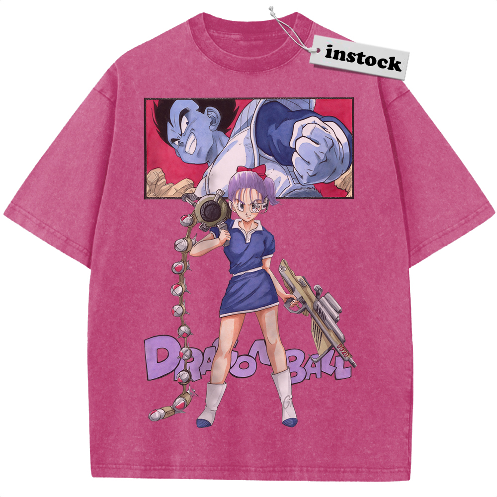 Vegeta Shirt, Bulma Shirt, Dragon Ball Shirt, DBZ Shirt, Anime Shirt, Vintage Tee