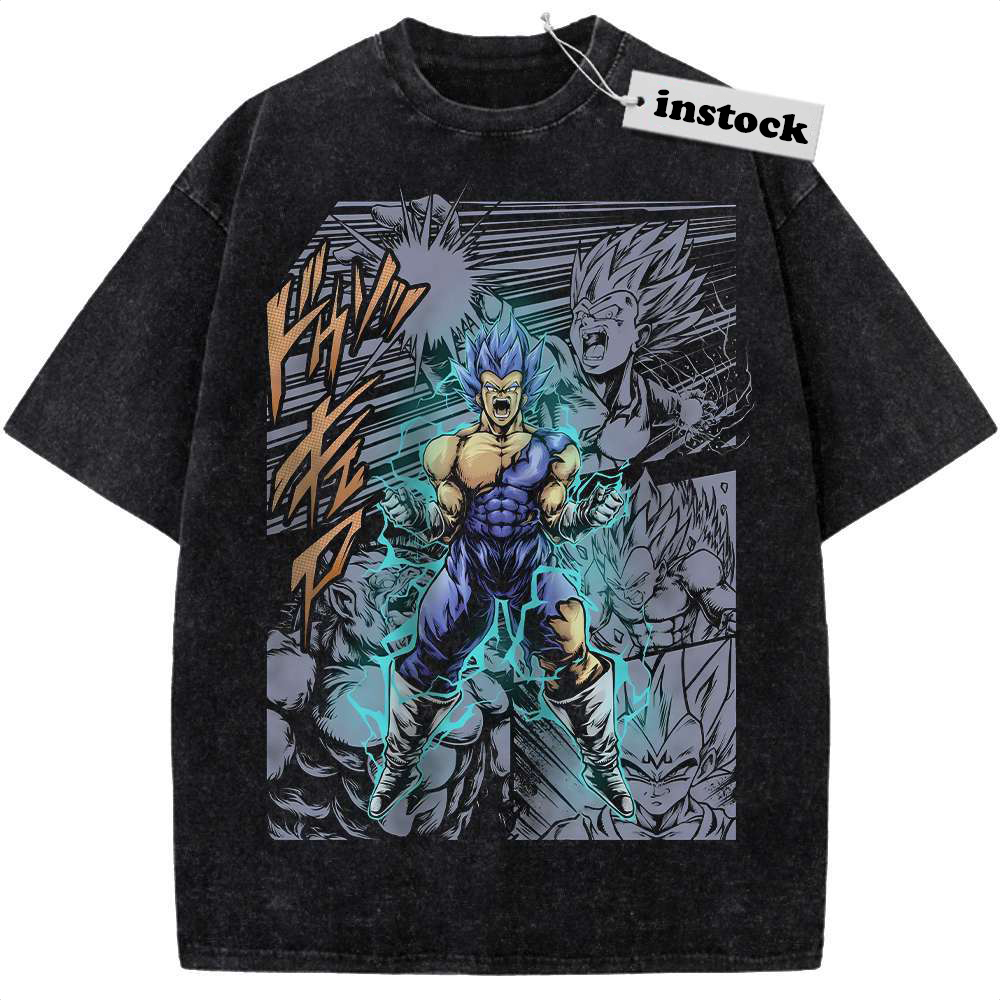 Vegeta Shirt, Dragon Ball Shirt, Anime Shirt, Vintage T-Shirt