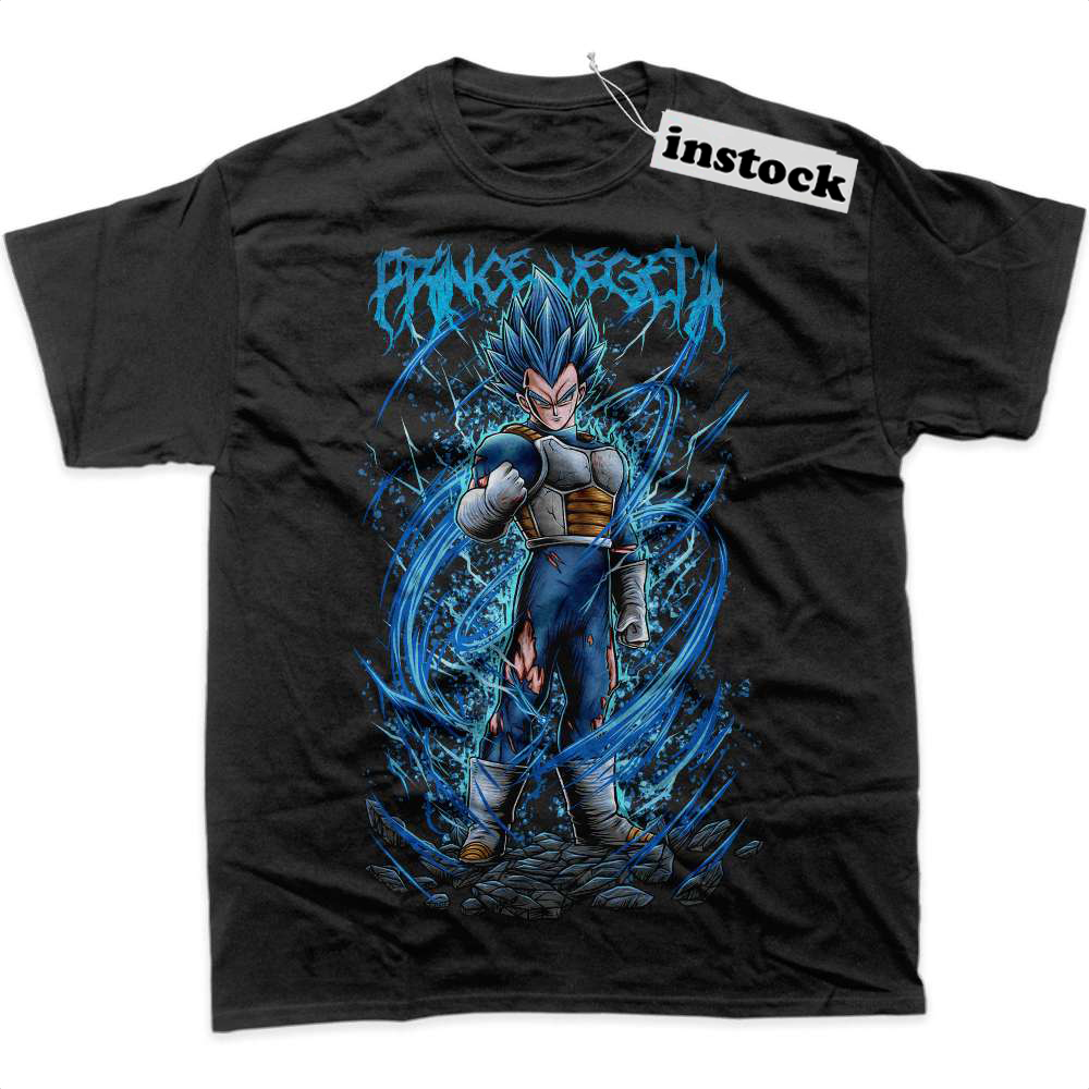 Vegeta Shirt, Dragon Ball Shirt, DBZ Shirt, Anime Shirt, Graphic Tee
