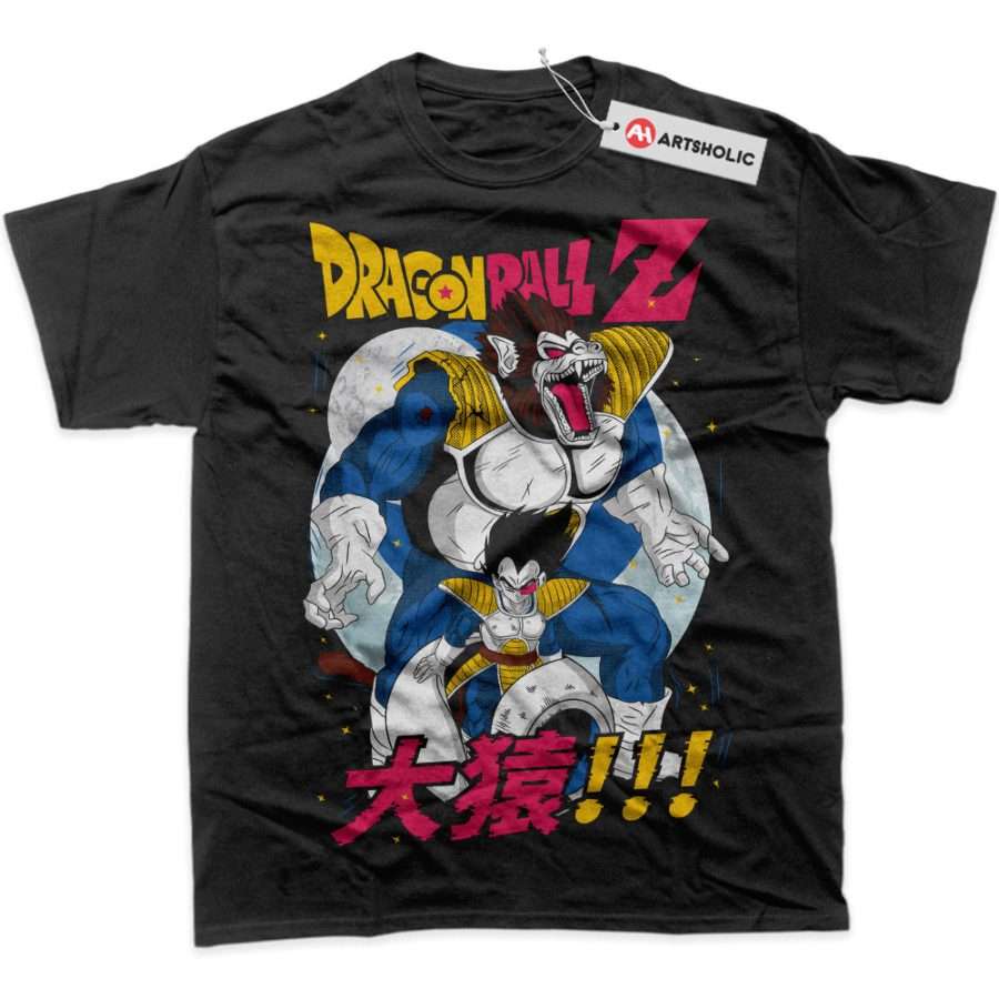 Alternative view of Vegeta Shirt, Dragon Ball Shirt, DBZ Shirt, Anime Shirt, Graphic Tee