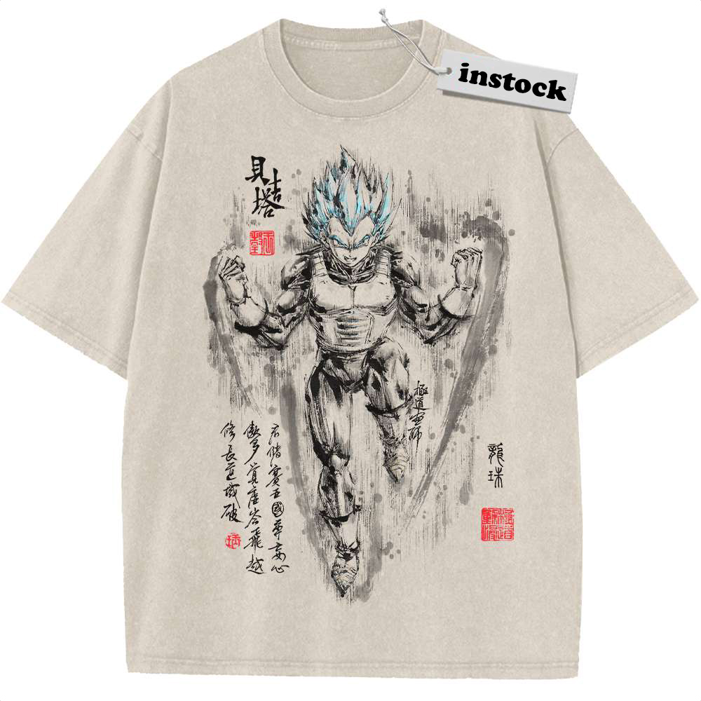 Vegeta Shirt, Dragon Ball Shirt, DBZ Shirt, Anime Shirt, Vintage T-Shirt