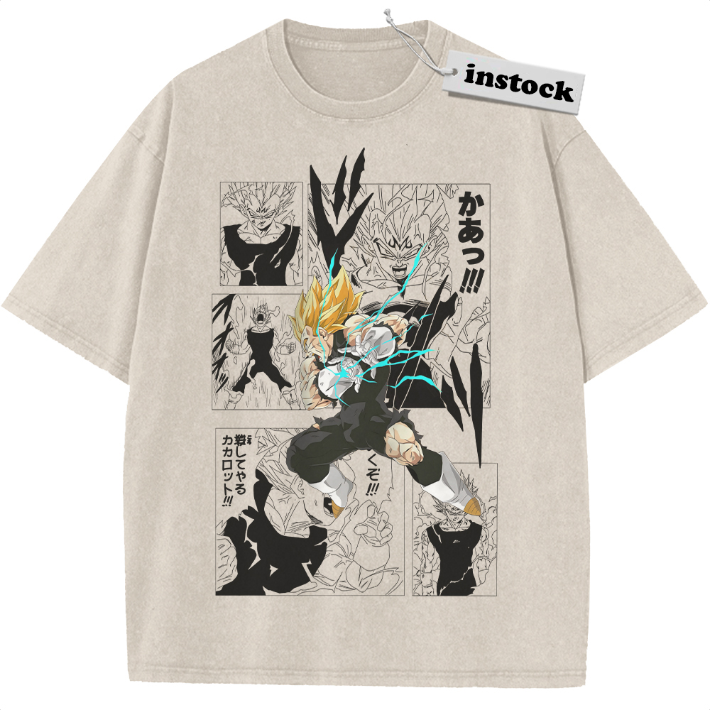 Vegeta Shirt, Dragon Ball Shirt, DBZ Shirt, Anime Shirt, Vintage Tee