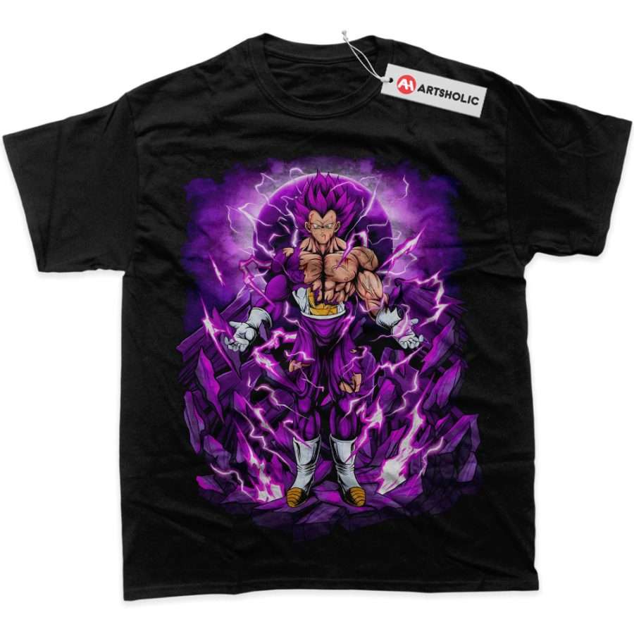 Alternative view of Vegeta Shirt, Dragon Ball Z Shirt, DBZ Shirt, Anime Shirt, Graphic T-Shirt