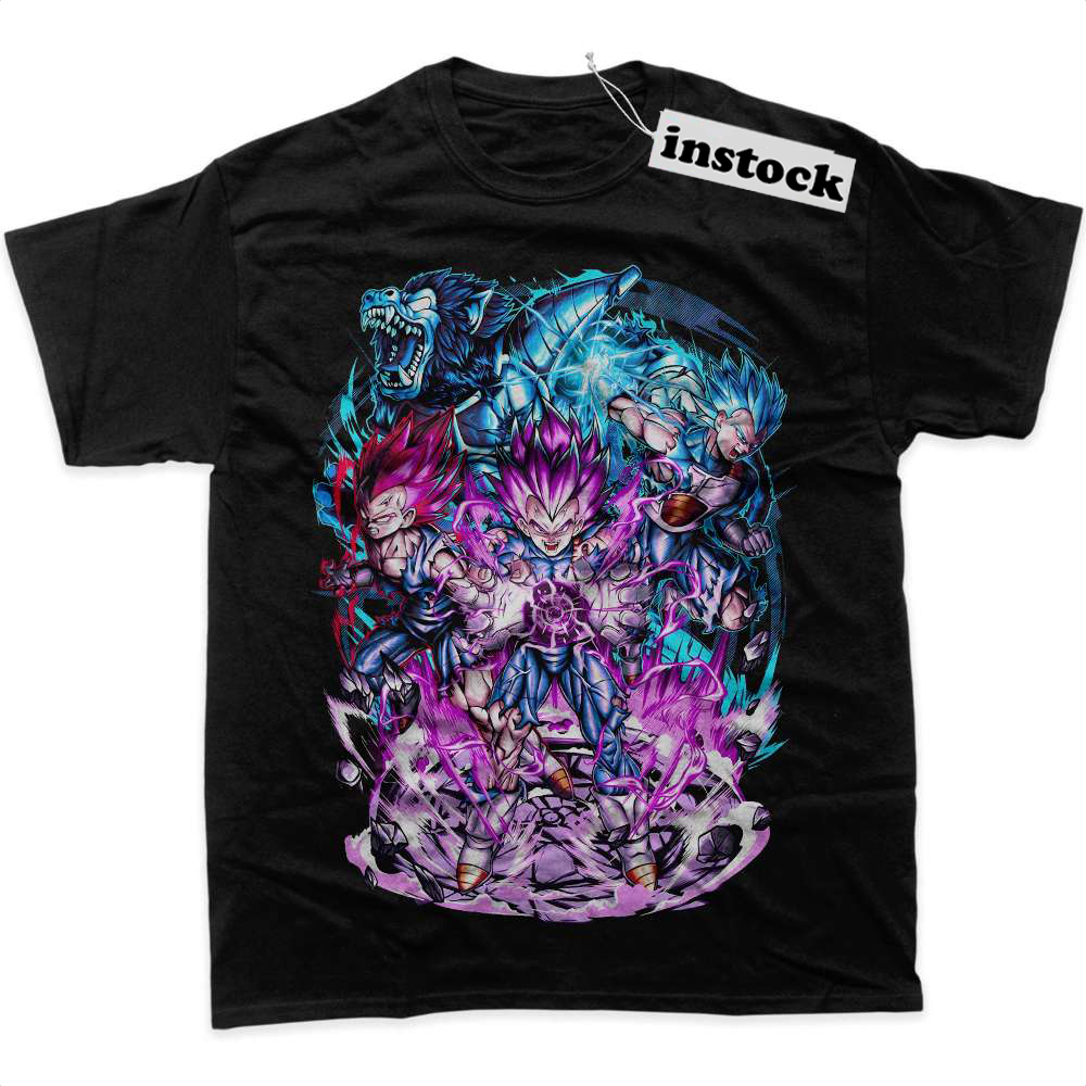 Vegeta Shirt, Dragon Ball Z Shirt, DBZ Shirt, Anime Shirt, Graphic Tee