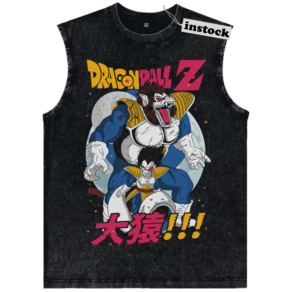 Vegeta Tank Top, Dragon Ball Tank Top, DBZ Tank Top, Anime Tank Top, Vintage Tank Top
